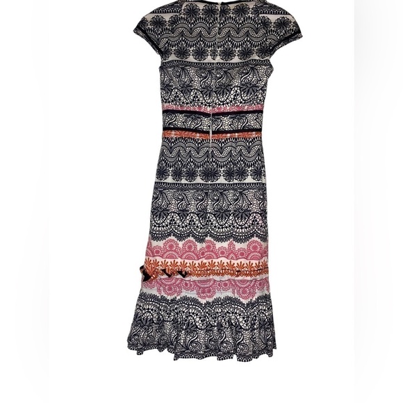 KAREN MILLEN COTTON PATTERNED DRESS (0940) - Picture 3 of 6